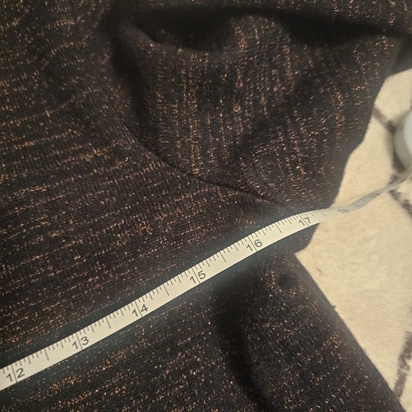 Anne Klein Wool Metalic Thread Blazer - Picture 5 of 9